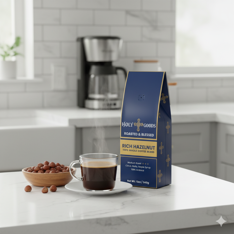Rich Hazelnut Coffee (Medium Roast)